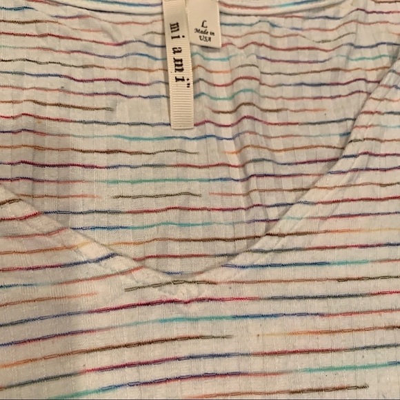 Francesca’s Loose tie tee 
Size: L - Picture 4 of 4